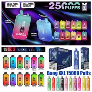 Bang Box Puff 18000 E Сигареты комплект эльф -коробка 18K Puffs Одноразовые витоидные катушки сетки.