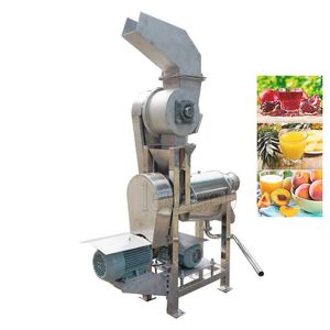 Kommerzielle Juicer Maker -Maschinen Industrielle Apfelananas Zitronenorange Saftstoff Edelstahlmaterial