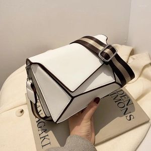 Bag Frosted Texture Female 2024 Trendy Fashion Broadband Messenger Western Style Wild Single Shoulder Small Square