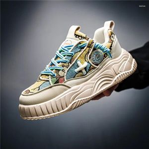 Lässige Schuhe Männer Sneaker 2024 Männliche Chaussures Freizeitschuh Hombre Deportiva Plattform Schuh Frühling Gummi -Klassiker in Man