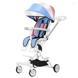 Stroller Parts Portable Trolley Can Sit Lie And Fold 0-5 Years Old High Landscape Baby Accessories