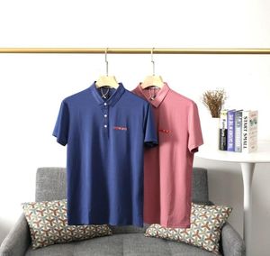 2020 Kvinnor och män T -skjortor Retro Polos män Kort ärm Top Comfort Lapel Summer TopLevel Materials Högkvalitet Odale Summer Te3760606