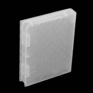 Enclosure 2022 New 2.5 inch Hard Disk Drive SSD HDD Protection Storage Box Case Clear PP Plastic