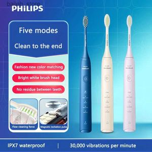 Tandborste Philips HX2471 Elektriskt tandborste USB -gränssnitt Rekommenderade älskare Vuxen Sonic Tandborste Machine Y240419E4D1