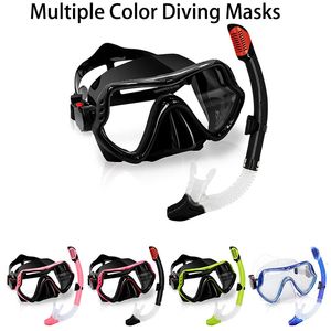 Kinsunfoo Profissional Snorkeling Máscara de mergulho Snorkels Goggles Óculos Tubo de natação Frete Swimming Para adultos 240407