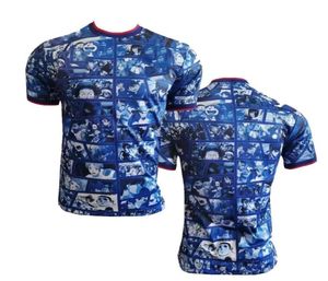 Anime versão 20 21 22 Japão Capitão do Japão Capitão Tsubasa Edição Especial japonesa Camisa de futebol azul 10 Atom Hyuga Jersey 9364522