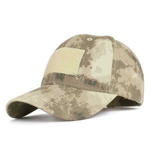 Czapki kulkowe kamuflażowe czapki baseballowe dla mężczyzn kobiety sportowe czapki polowanie prostocie taktyczne armia wojskowa kamuflaż haftowa czapka haftowa