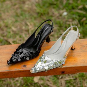 2021 Kadınlar İçin Kama Sandalet Yüksek Topuklu Sandals Kadın Yaz Ayakkabıları Chaussures Femme Platform Sandalet Plus Boyut 35-43 J240419