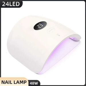 Nageltorkar nagel torklampa UV LED -lampa för naglar med infraröd intelligent induktion för härdning av gel nagellack manikyrutrustning y240419Agx3