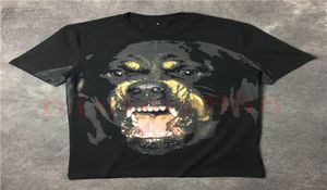 NEU SOMMER MENS 3D Klassiker Rottweiler Animal Print T -Shirt Top Men Sommer Tee Casual Camisa Maskulina T -Shirt Mode T -Shirt4023157