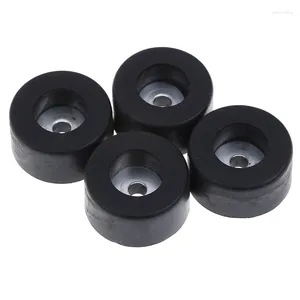 Kissen 4PCS -Lautsprecher Stoßdichter Füße Füße Pad Gummi Dämpfer Basis 38 mm x 19mm