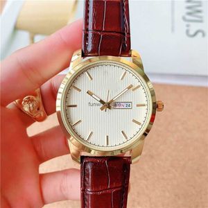 Dziennik Lao Mens Watch 43 mm kwarcowy zegarek Pas