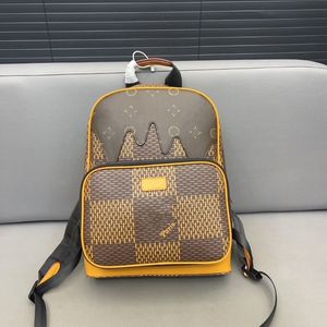 Backpack Designer di lusso da uomo Borsa per la spesa in pelle per la borsa per borsetta per la borsa da viaggio di lusso da viaggio da viaggio da uomo 39 cm Ocmfh