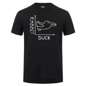 Pato coelho divertido matemática camiseta do dia presente presente de aniversário para homens camiseta adulta engraçada 240417