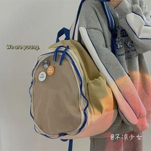 Backpack Woman Schoolbag For Teenage Girls Boys Luxury Harajuku Women Fashion Bag Student Lady Book Pack Large Capacity