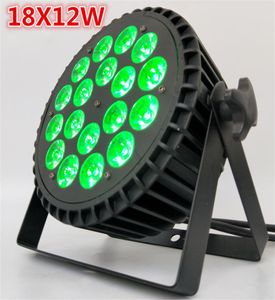 18x12W RGBW 4IN1 LED Par Wash Par LED Flat Par Can 18x12W Oświetlenie dla imprezy KTV DIG LAMP4492989