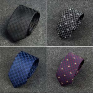 NEU 2023 Krawatten Mode Seidenkrawatte 100% Designer Jacquard Classic Wobben handgefertigte Krawatte für Männer Hochzeit Casual und Business Krawties mit Originalbox S
