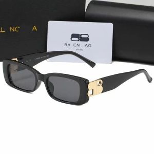 Bayan Erkekler BB Güneş Gözlüğü Dikdörtgen Tasarımcı Güneş Gözlükleri Hanedan Polarize Kadın Gölgesi UV400 Lens Döngüsü Gözlükleri Çerçeve gözlük