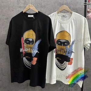 T-shirt maschile paris ih nom Uh nit colorato maschera da uomo maglietta da uomo uomo top top casual top migliore top t-shirt t240419