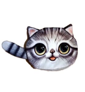 New Small Tail Cat Coin Purse Cute Kids Cartoon Carteira Kawaii Bolsa Bolsa Criação Crianças Portador Mulheres Moeda Wallet5167407