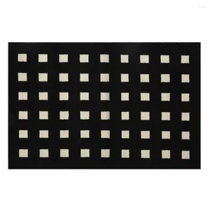 Carpets Dust-free Floor Mat Non-slip Pvc Kitchen Woven Mats For Runner Rugs With Tpr Backing Stain Resistant Standing