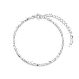 Armbänder 2023 Mode neue einfache Blumenkohlkette S925 Silberarmband Heiß verkaufen leichte Luxus einfaches, vielseitiges Stilarmband