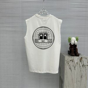 Paris Designer Herren T-Shirts Europa Weste Buchstabe Druck Männer ärmellose T-Shirt Frauen Top-Kleidung lässige Baumwollweste 2b Tank großer Größe 2xl 3xl 4xl 5xl