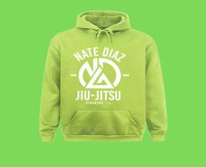 Men039s felpe con cappuccio Arrivo Arrivo uomini Pullover Hoodie Nate Diaz MMA Sport Stockton Brothers Fighter Boxing Camisas Hombre C2154783