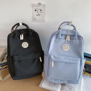 Bags Student Female Fashion Backpack Waterproof Cute Women School Bag Lady Laptop White Book Kawaii Girl College Backpack Travel