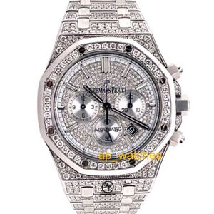 Audemar Pigue Men's Watch Trust Luxury Watches Audemar Pigue Royal Oak Chronograph 41 мм заморожен