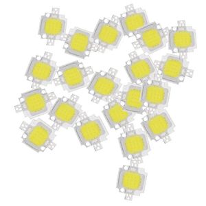 2024 10W LED white Cold white Led chip for Integrated Spotlight 12v DIY Projector Outdoor Flood Light Super bright chip for DIY spotlight