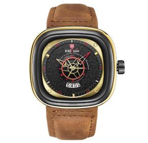 KADEMAN BRIDE TRENDY FASHON COOL 45 mm Orologi da uomo di grandi dimensioni Mens Calendario Accurati di viaggio accurato Gentlemens Dold orologi 96005012