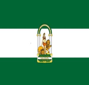 Andalusia Flag Andalucia Spain Spanish Flag 3ft x 5ft Polyester Banner Flying 150 90cm Custom flag outdoor UA323513137