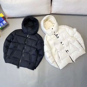 Projektant luksus Chaopai Classic 2023 ciepły krótki płaszcz Zima nowa moda drukowana para płaszcza