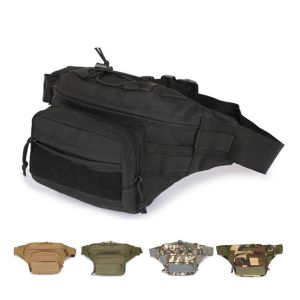 Bolsas de camping saco de montanhismo ao ar livre Bolsa de cinto de cintura Tática Bolsa de camuflagem Travel Bolsa à prova d'água