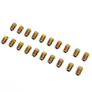 Süsler 20x fren hattı bağlantı parçaları fındık erkek metrik 10mm*1mm 3/16 