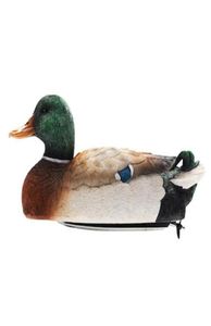 Flytec V201 24G 4CH DUCK RCボートダブルモーター狩猟モーションデコイスイミングプールフローティングおもちゃ9338690