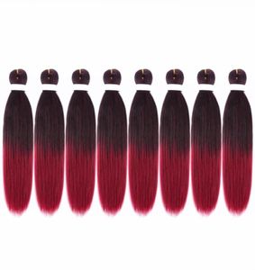 Braiding Hair Pre Stretched EZ Braid Low Temperature Synthetic Fiber Hair Extension Crochet Braids Professional Itch Br14863807461358