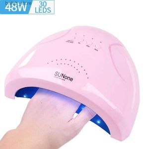 Nageltrockner Linmanda Professional 30 LEDs Nagel Trocknungslampe für Nägel UV Light Gel Politur Maniküre 48W Nagel Phototherapie Maschine für Maniküre Y240419