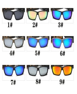 Летние мужчины поляризованные черные солнцезащитные очки Женские модные леопардовые гербасс езды на велосипеде на открытые пляжные солнцезащитные очки 9color4700235