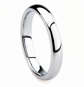 Vintage Förlovningsringar 2mm White Tungsten Carbide Ovanliga herrbröllop Bands Jewellery4844875