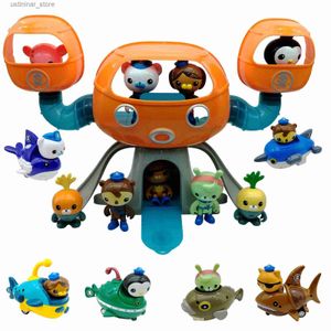 Areia brincar de água divertida Original Octonauts GUP FICTION CARRO TROOK ACTION Figura BarnaCles Kwazii Barnacles Peso Presentes de Natal Toy Kids Bath Toy L416