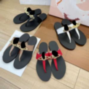 Slippers Sandals Women with Slimming Feet Flip Flops Casual Metal Buckle Beach High Aesthetic Street Photography