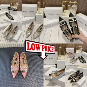 Designer Sandals Slide Luxury Womens Summer Lady Beach Sandal Party Wedding Slipper Shoes Fashion Sandal Woman GAI flats size 36-49 Pink