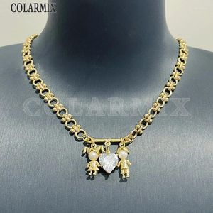 Correntes atacado 5 peças colar de colar para mulheres Charm Charm Charm Charm Design de moda