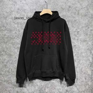 Tasarımcı Kaju Çiçek Örümcek Alfabe Baskı Çok Renkli Uzun Kollu Hoodie Street Erkekler ve Kadınlar İçin Gevşek Saf Pamuk Hoodie 399