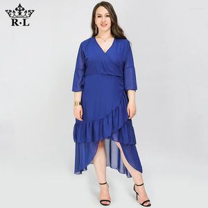 Casual Dresses Elegant XL Chiffon midjedefinierad Dovetail Fairy Dress