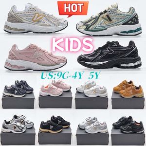 Kids Boys 1906r Girls Running Shoes Sneakers 1906s Sea Salt Marblehead Runner Downtown White Red Silver Metallic Childers Size 9C-4Y 5 y