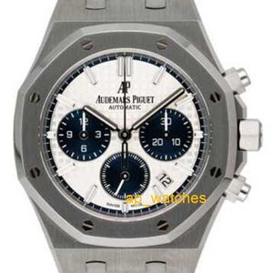 Audemar Pigue Men's Watch Trusted Luxury Watches Audemar Pigue Royal Oak 26315 -й серебряный и синий циферблат Mens Watch Factory Aps Factory