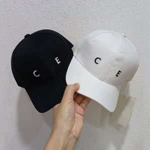 Chapéu de luxo ao ar livre Homens feminino gorjeta de beisebol preto branco clássico casual esporte gorras golfe sol proteção praia de cor sólida caminhões de algodão Chapéus hg151